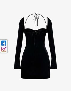 Westo Halter Neck Black Dress