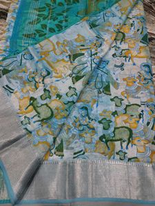 pure uppada Printed Saree