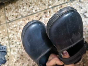 Action Brand Black School Shoes In 1 Number