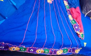 Floral Embroidered Kurta Medium Size With Dupatta