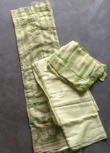 Green Embroidered Salwar Kameez Suit