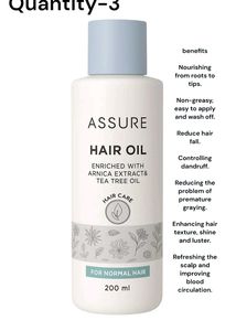Assure Hair Oil (Quantity 3)