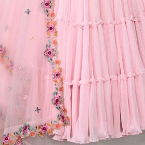 Pink lehenga Choli 💖😍
