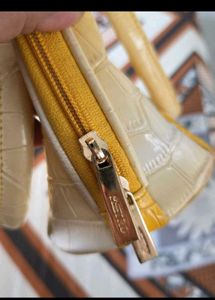 Vintage Yellow Handbag