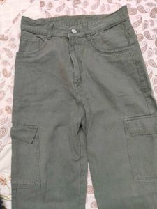 Olive Green Cargo Pants