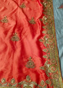 Heavy Beautiful Sari With Blouse