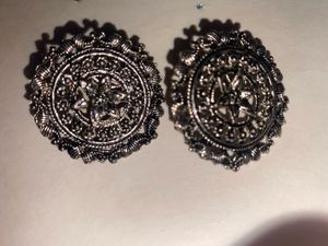 Boho Style Huge Stud Earrings