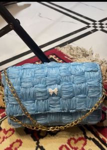 Cute Blue Handbag