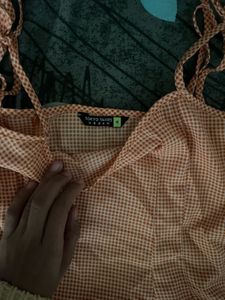 Cute Gingham Cami Top