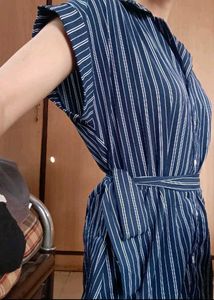 PRICE DROP-Striped Shirt Dress👗