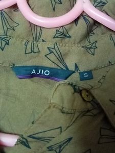 Ajio Brown Colour Kurta