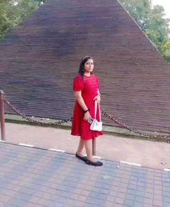 Beautiful Maroon Frock