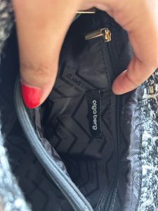 Tweed Chain Shoulder Bag