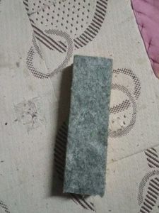 Yellow Wooden Block. Black board duster