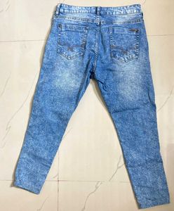 New Distressed Denim Jeans