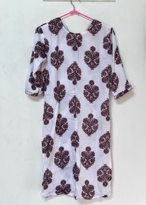 Elegant Cotton Printed Kurti