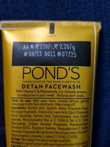 POND&#39;S DETAN FACEWASH