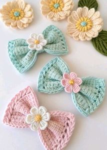 Crochet Hair Clip (Any 1)