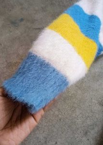 Multicolored Woolen Sweatshirt