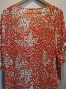 Beautiful Over Size Floral Print Top