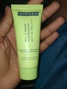 Hyphen All I Need Sunscreen SPF 50