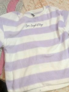 New Lavender Sweat T Shirt