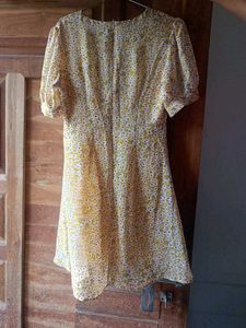 Floral V-Neck Mini Dress