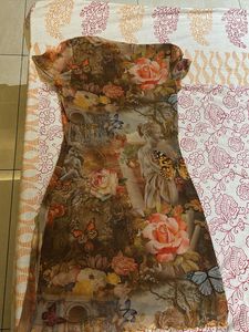 Pretty Orange Dress