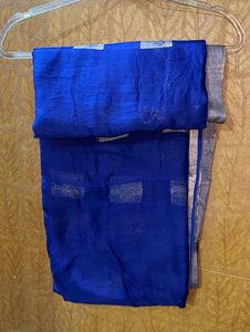Royal Blue Saree