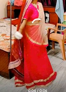 pink lehgah choli with dupatta