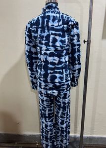 Multicolor Tie Dye Print Co-ord Set