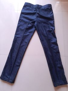 Men&#39;s Formal Navy Blue Trouser