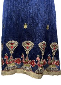 Elegant Blue Embroidered Kurta