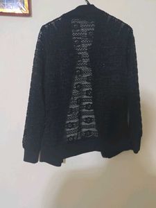 Black Jacket Open Style