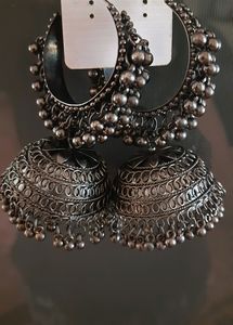 Combo Of Navratri Oxodized  Earrings