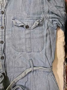 Denim Shirt Dress
