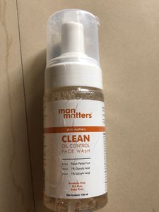 Man Matters Clean Oil Control Face Wash