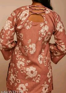 Floral Print Kurta