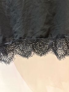 Black Lace Trim Cami