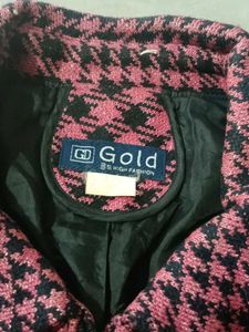 Shimmer✨(⁠｡⁠•̀⁠ᴗ⁠-⁠)⁠✧Houndstooth Blazer -✿⁠