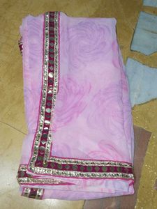 Elegant Pink Saree