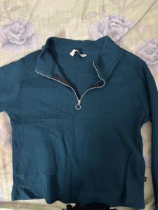 Cropped Green T-Shirt