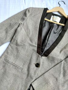 Vintage Brown Blazer Jacket