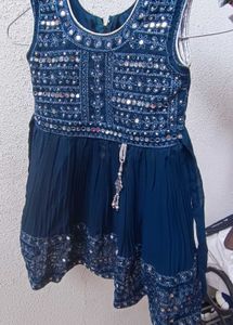 Preety Bright Dark Colour Girls Frocks