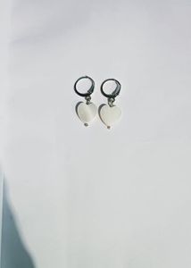 Heart Shell Earrings