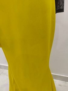 Elegant Yellow Maxi Dress