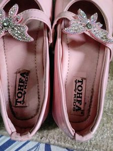 Pink Butterfly Flats - Toddler Size