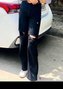 Ripped Black Jeans