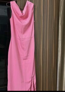 Coquette Cowl Neck Dress