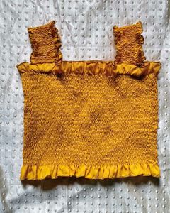 💛RUFFLE CROP TOP💛